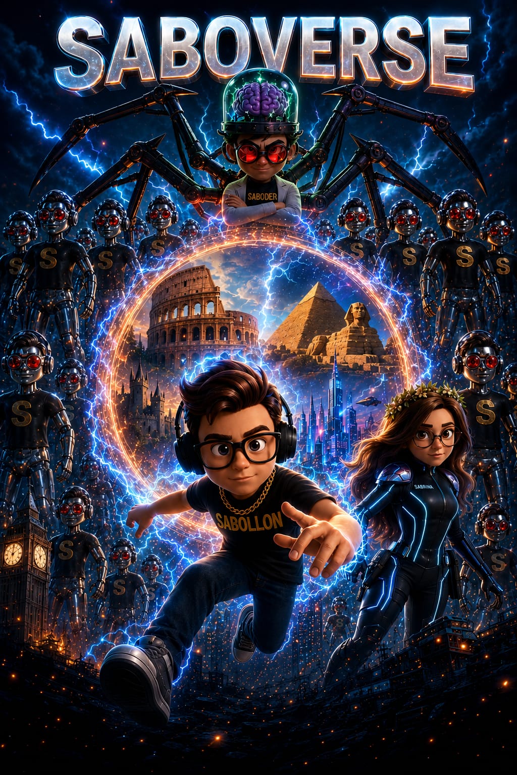 Saboverse AI Poster